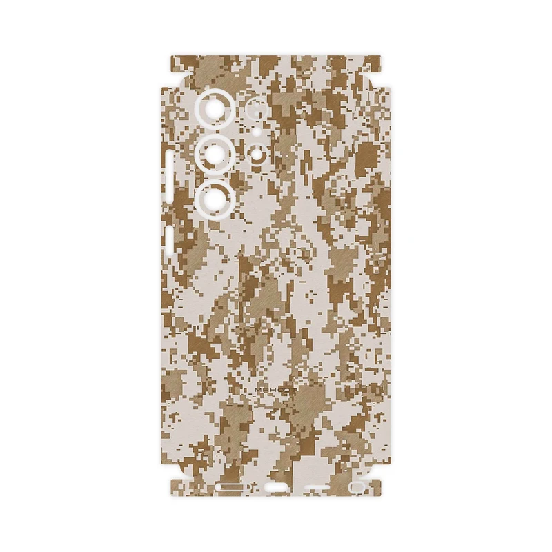برچسب پوششی ماهوت مدل Army_Desert_Pixel-FullSkin مناسب برای گوشی موبایل سامسونگ Galaxy S25 Ultra