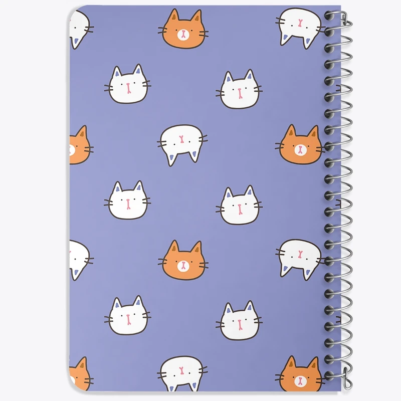 دفتر یادداشت 50 برگ خندالو طرح گربه (Cat) کد N854