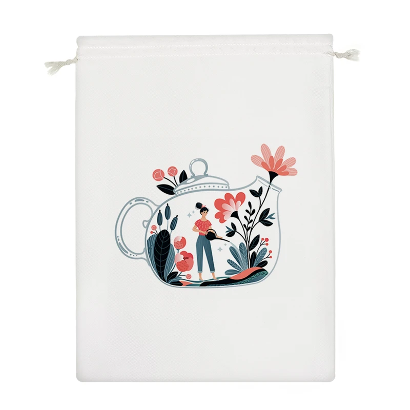 نظم دهنده خندالو مدل قوری گل قرمزی کد H1333