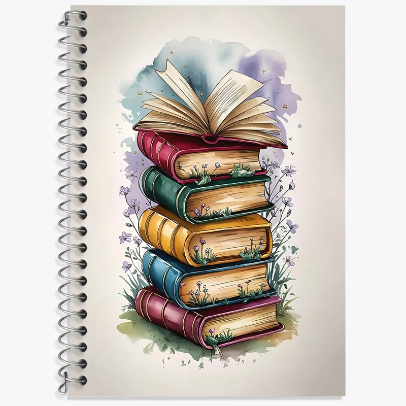 دفتر لغت 50 برگ خندالو طرح کتاب کد N7243