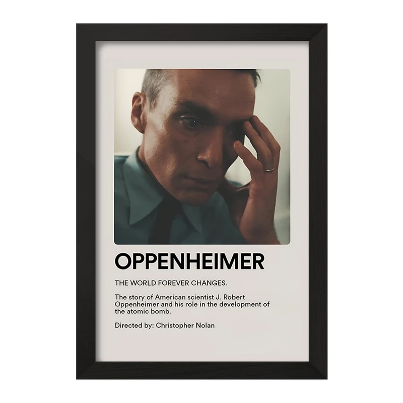 تابلو خندالو طرح اوپنهایمر (Oppenheimer) کد F12915