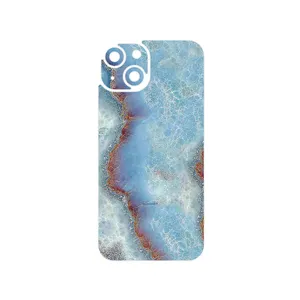 MAHOOT Blue_Ocean_Marble Cover Sticker for Apple iPhone 14