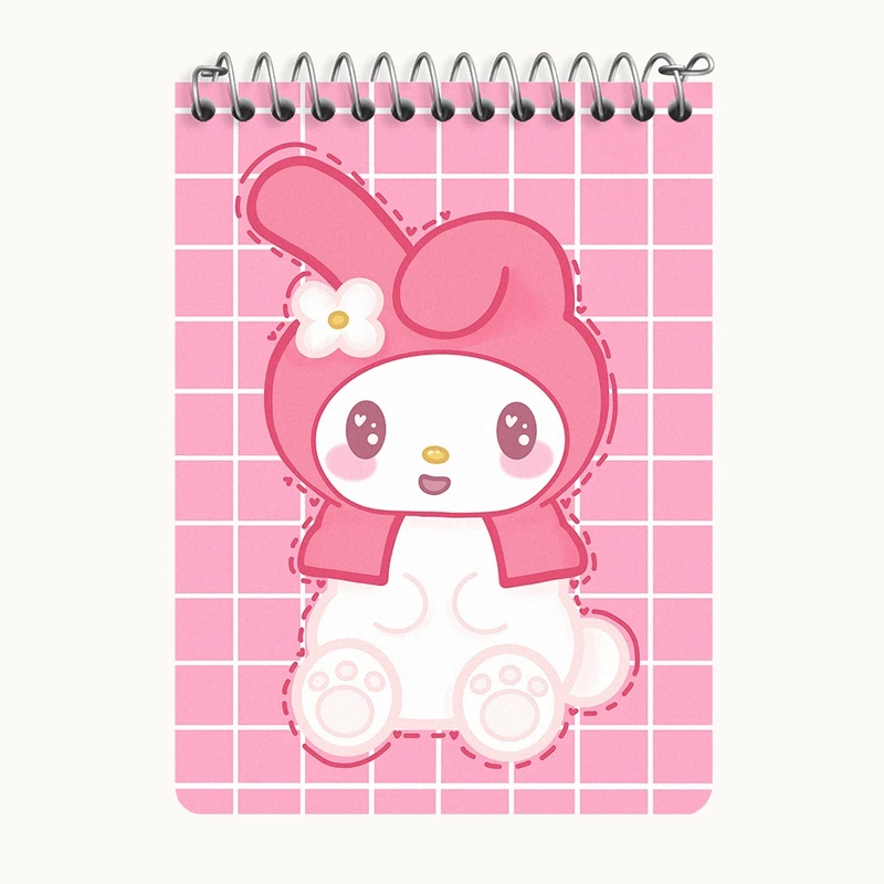 دفتر یادداشت 50 برگ خندالو طرح کرومی (Kuromi) کد N7800