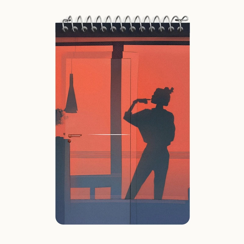 دفتر یادداشت 50 برگ خندالو طرح دخترانه کد F2986