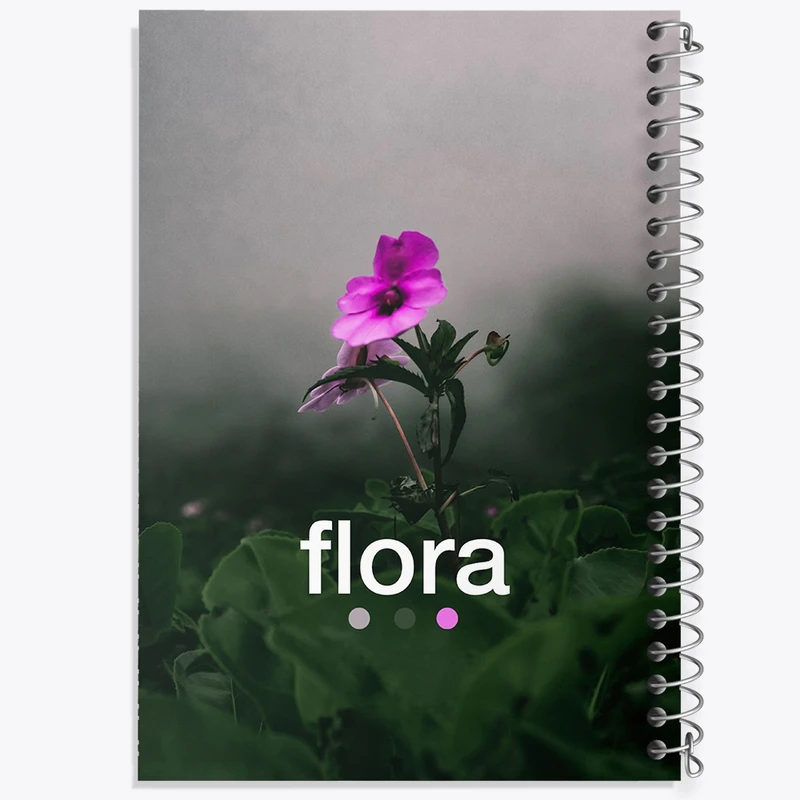 دفتر مشق 100 برگ خندالو طرح گل کد F10790