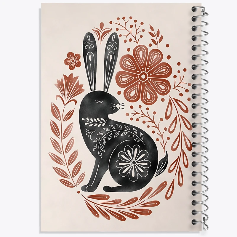 دفتر لیست خرید 50 برگ خندالو طرح خرگوش کد N6875