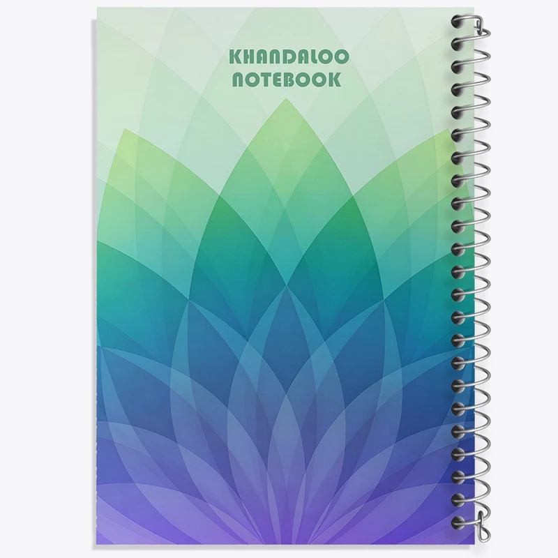 دفتر مشق 50 برگ خندالو طرح مدرن فانتزی کد N6097