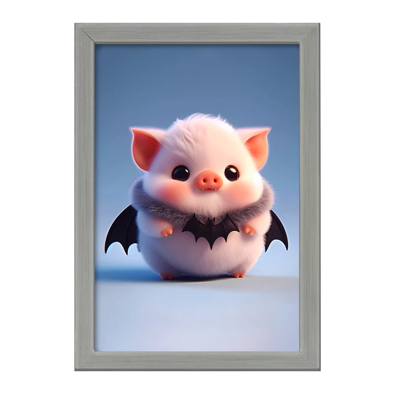 تابلو خندالو طرح خوک کد F8553