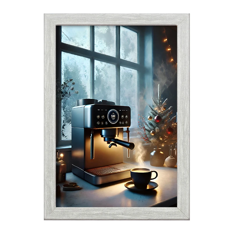 تابلو خندالو طرح دست اسپرسوساز کد F9971