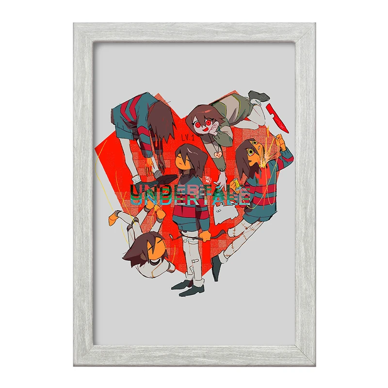 تابلو خندالو طرح بازی آندرتیل (Undertale) کد 31725