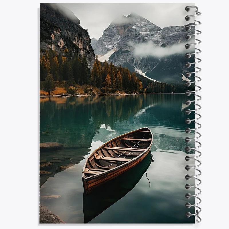 دفتر طراحی 50 برگ خندالو طرح منظره طبیعت کد F4273