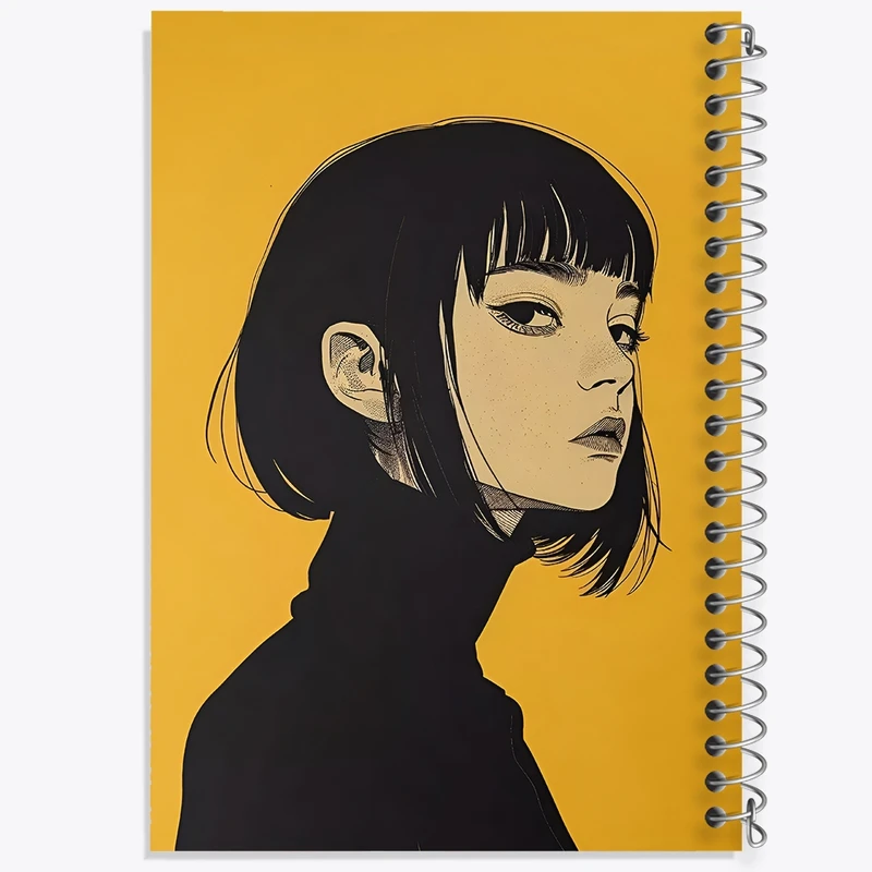 دفتر ژورنال نویسی 50 برگ خندالو مدل نقطه ای طرح دخترانه کد F3281