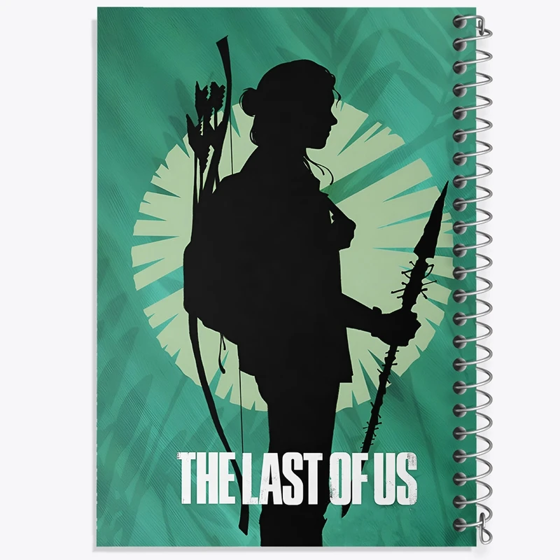 دفتر شطرنجی 50 برگ خندالو طرح آخرین بازمانده از ما (The Last of Us) کد F4454