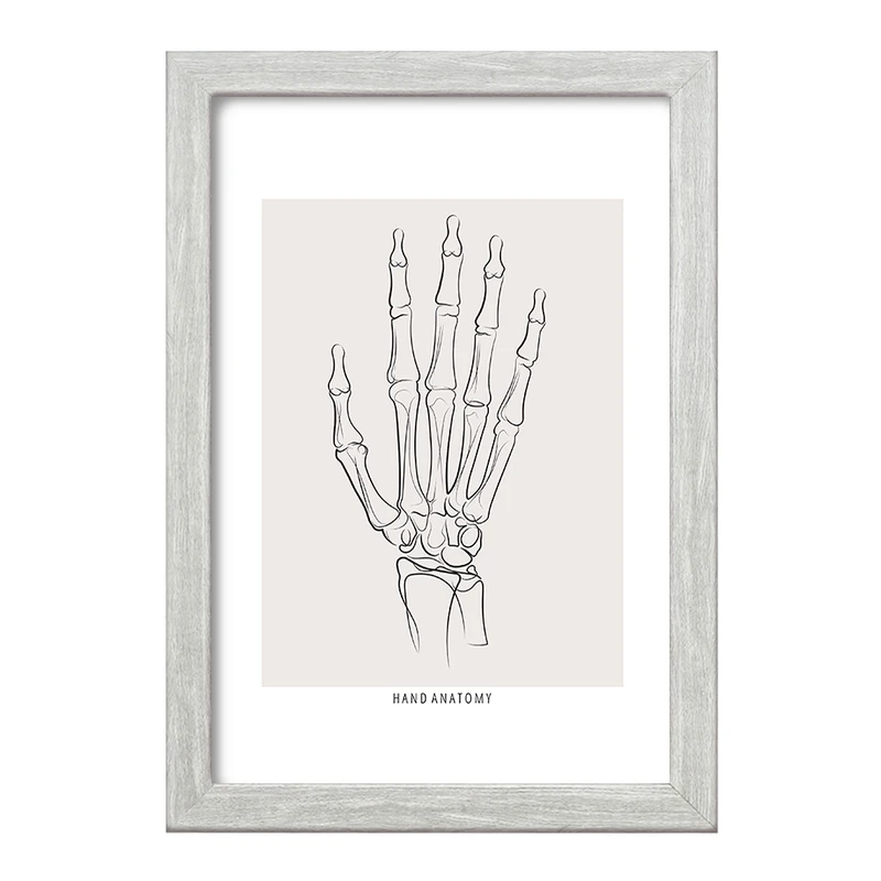 تابلو خندالو طرح آناتومی دست (Hand Anatomy) کد F13919
