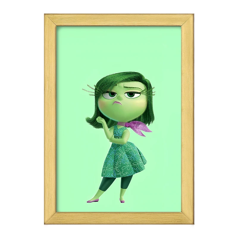 تابلو خندالو طرح شخصیت نفرت اینساید اوت کد F3350