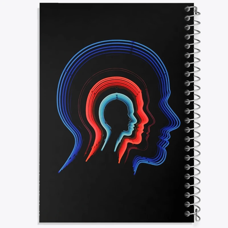 دفتر طراحی 50 برگ خندالو طرح درون کد F10653