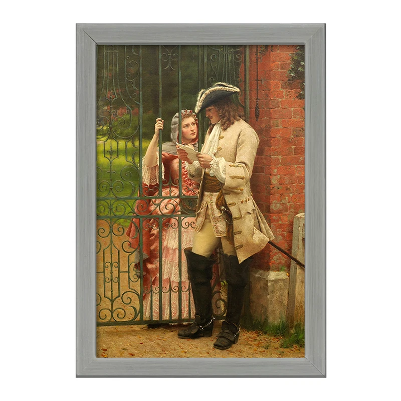 تابلو خندالو طرح نقاشی چه بگویم اثر ادموند بلر لیتون کد F12468