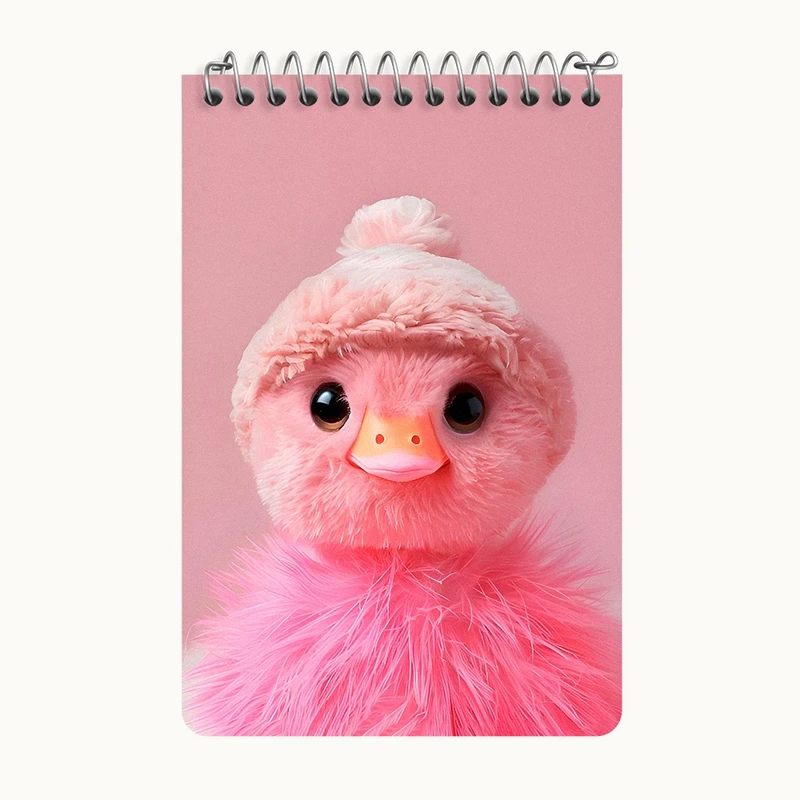 دفتر یادداشت 50 برگ خندالو طرح اردک بامزه کد F11586