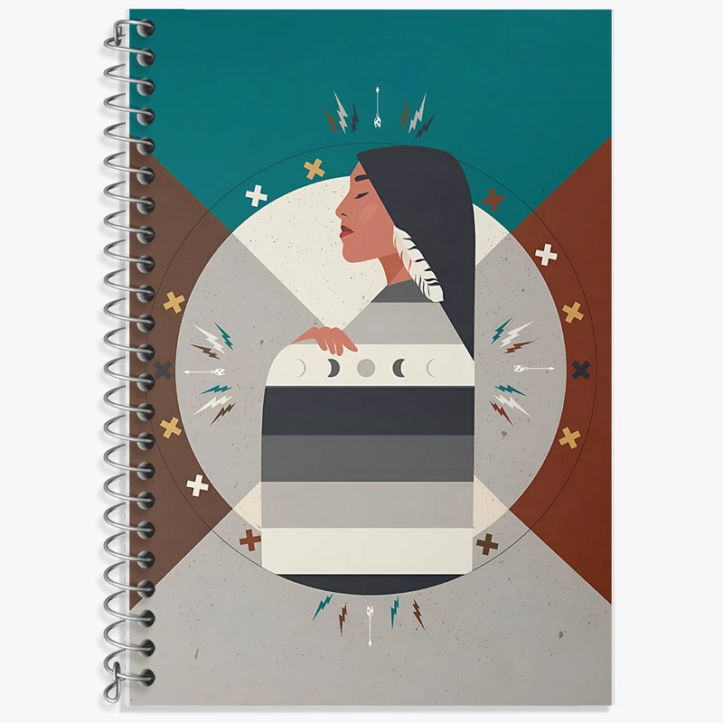 دفتر زبان دوخط 50 برگ خندالو طرح دخترانه کد F10837