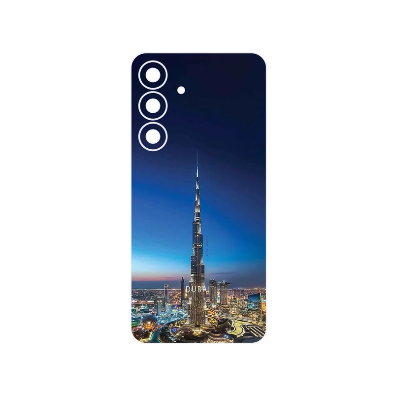 برچسب پوششی ماهوت مدل Dubai_City مناسب برای گوشی موبایل سامسونگ Galaxy S25 FE