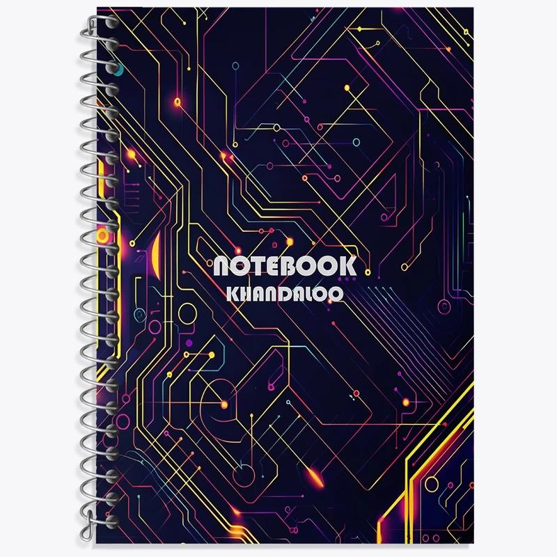 دفتر نت موسیقی 50 برگ خندالو طرح مدرن کد N7577