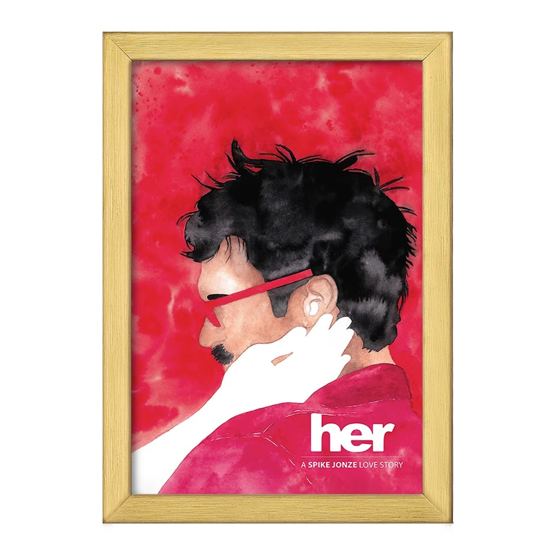 تابلو خندالو طرح او (Her) کد F11346