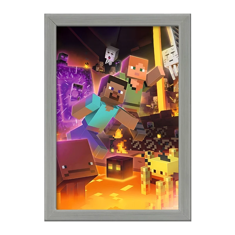تابلو خندالو طرح ماینکرافت (Minecraft) کد F3508