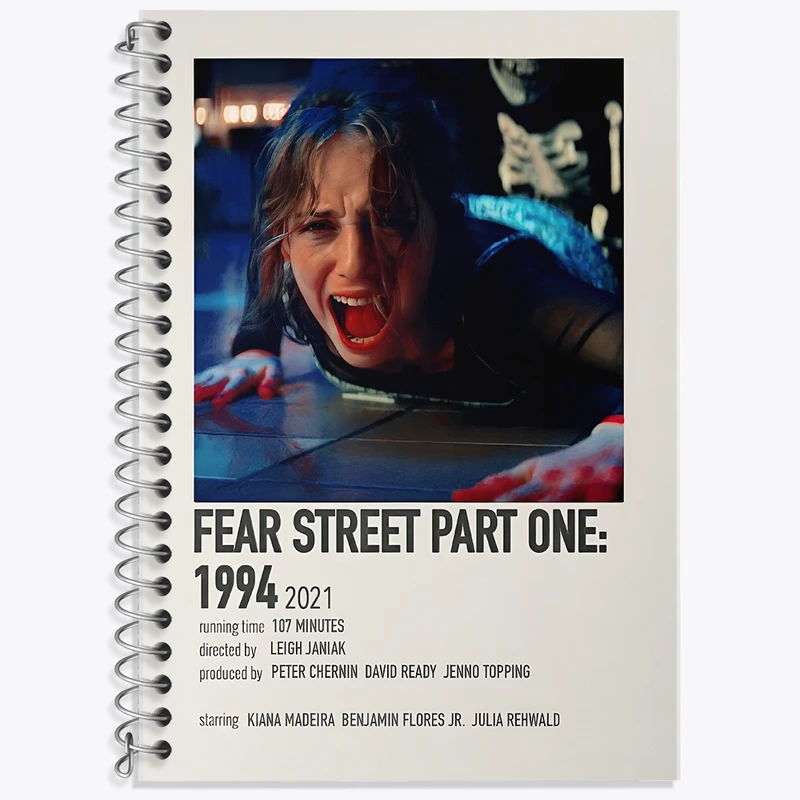 دفتر نت موسیقی 50 برگ خندالو طرح خیابان ترس (Fear Street) کد F13015