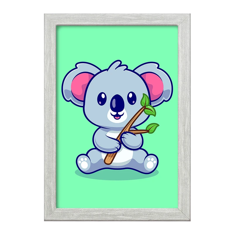 تابلو خندالو طرح حیوانات بامزه کوآلا کد 25408