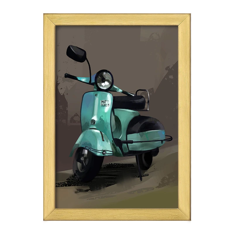 تابلو خندالو طرح موتور سیکلت (Motorcycle) کد F1268