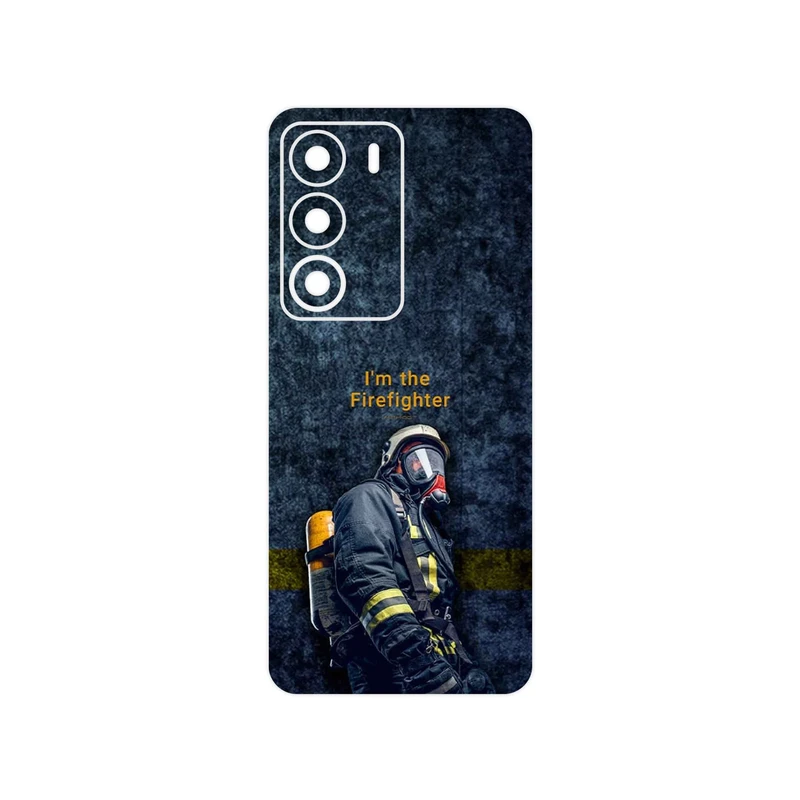 برچسب پوششی ماهوت مدل Firefighter مناسب برای گوشی موبایل ریلمی C71