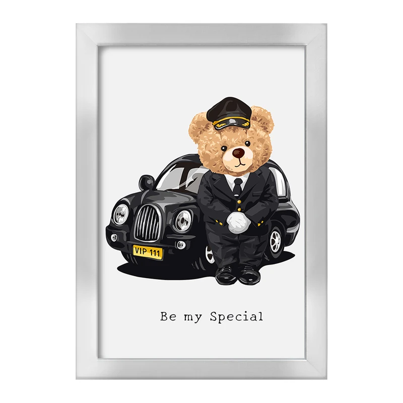 تابلو خندالو طرح تدی Teddy کد 26184