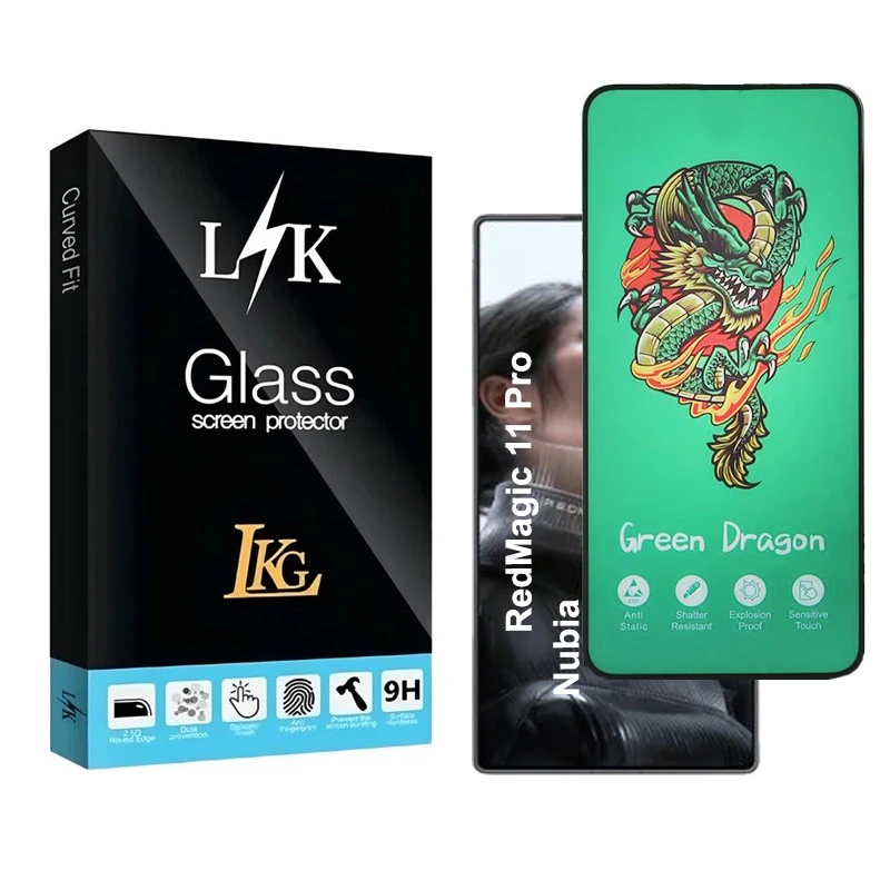 محافظ صفحه نمایش ال کا جی مدل Ghoro-LK مناسب برای گوشی موبایل ZTE Nubia Red Magic 11 Pro