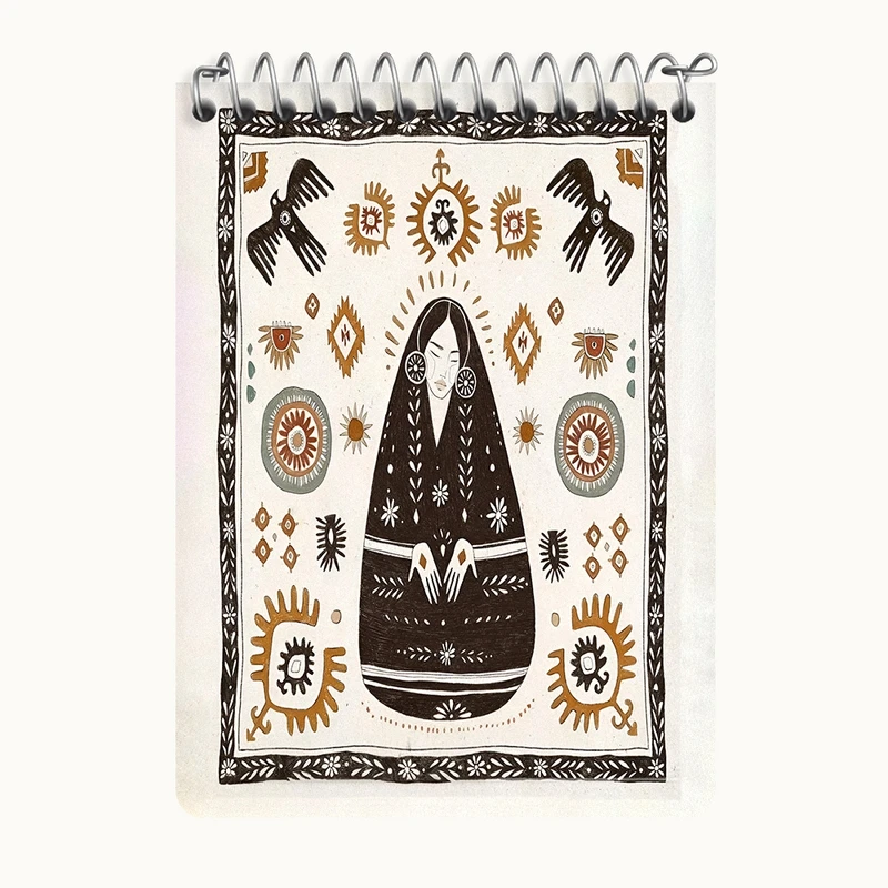 دفتر یادداشت 50 برگ خندالو طرح دخترانه کد N6866