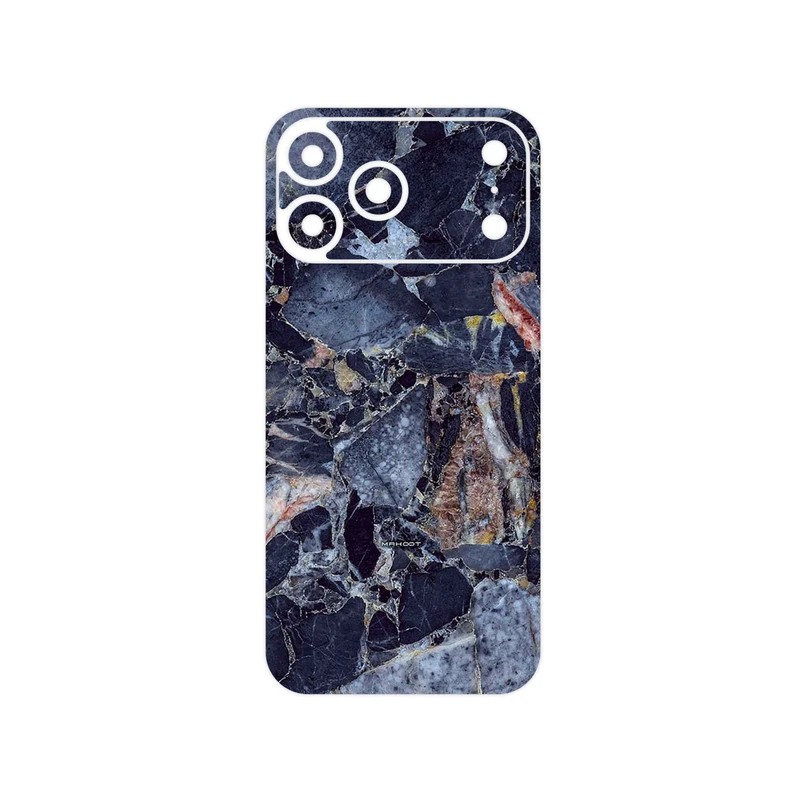 برچسب پوششی ماهوت مدل Broken black marble مناسب برای گوشی موبایل اپل iPhone 17 Pro Max