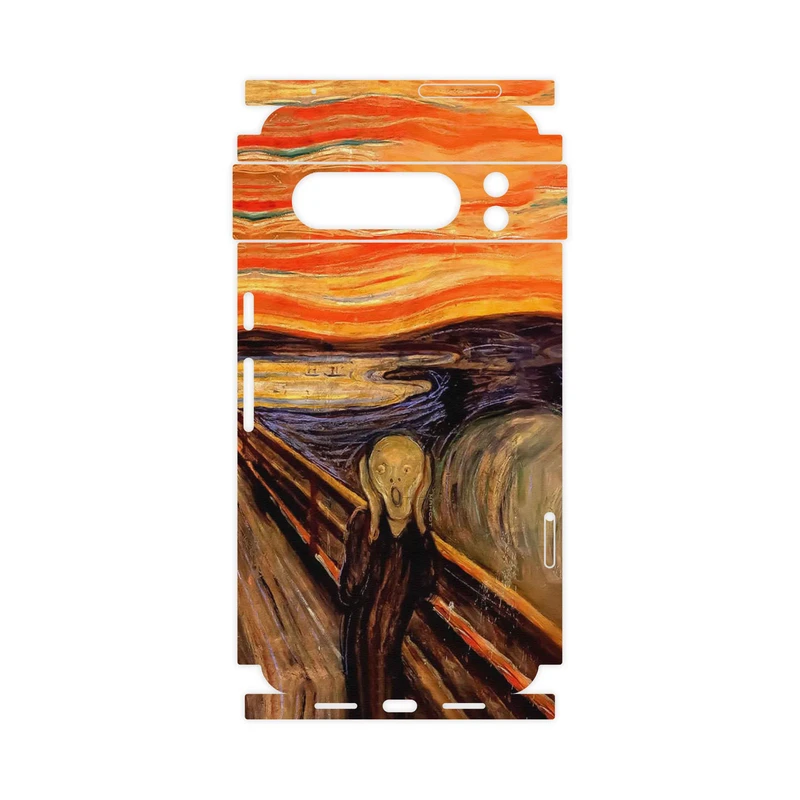 برچسب پوششی ماهوت مدل The Scream of Munch-FullSkin مناسب برای گوشی موبایل گوگل Pixel 8 Pro