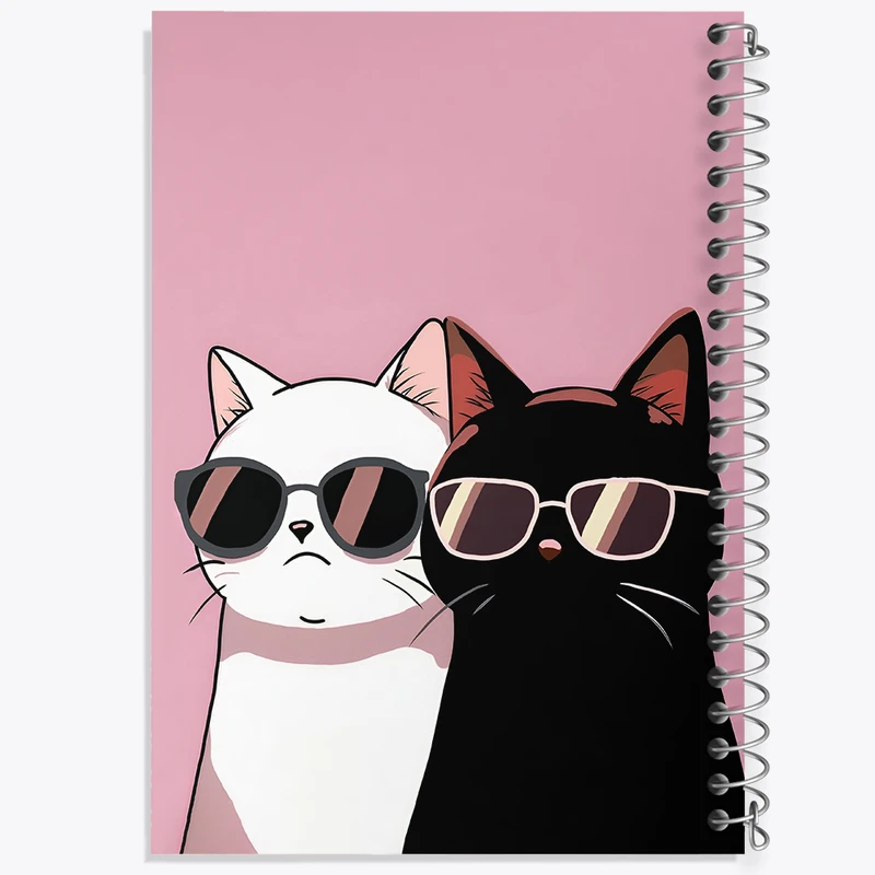 دفتر مشق 50 برگ خندالو طرح گربه های بامزه کد F4253