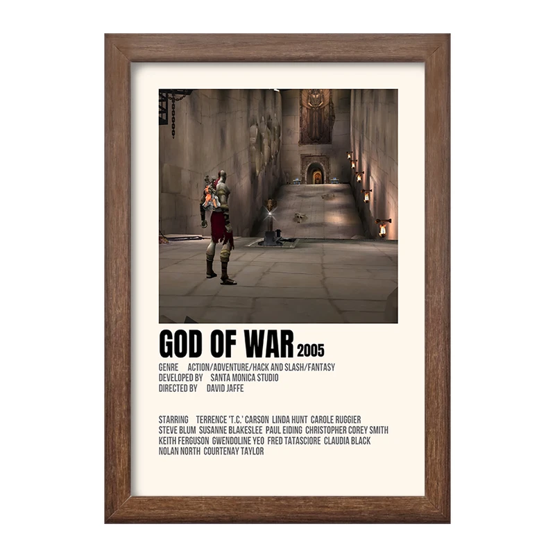 تابلو خندالو طرح خدای جنگ (God Of War) کد F13459