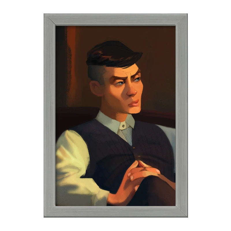 تابلو خندالو طرح پیکی بلایندرز (Peaky Blinders) کد F571