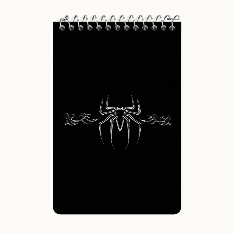 دفتر یادداشت 50 برگ خندالو طرح مرد عنکبوتی (Spider Man) کد F3867