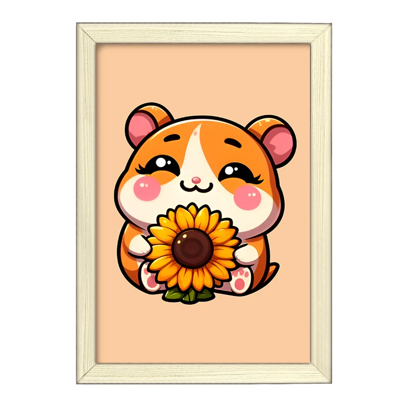 تابلو خندالو طرح موش کیوت کد F7757