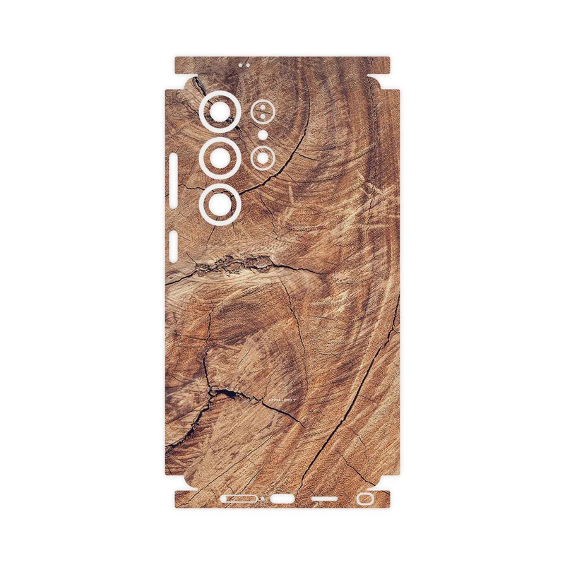 برچسب پوششی ماهوت مدل Wood Texture 5-FullSkin مناسب برای گوشی موبایل سامسونگ Galaxy S25 Ultra