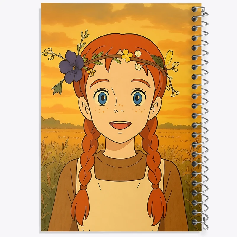 دفتر شطرنجی 50 برگ خندالو طرح آنشرلی کد N9166