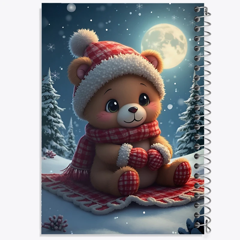 دفتر مشق 50 برگ خندالو طرح خرس بامزه کد F9887