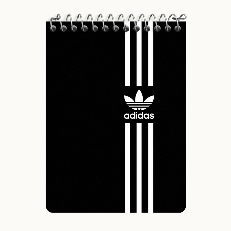 دفتر یادداشت 50 برگ خندالو طرح آدیداس (Adidas) کد N7561