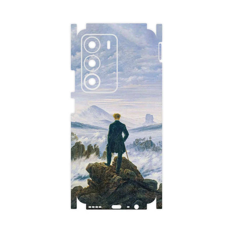 برچسب پوششی ماهوت مدل Wanderer above the Sea of Fog-FullSkin مناسب برای گوشی موبایل ریلمی C71