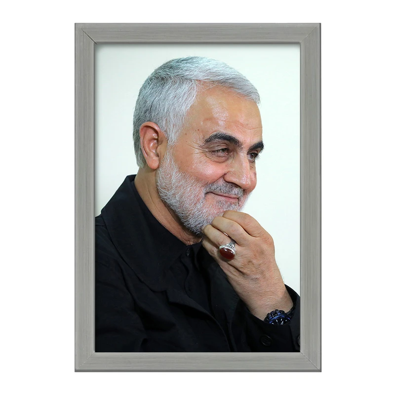 تابلو خندالو طرح سردار قاسم سلیمانی  کد 12606