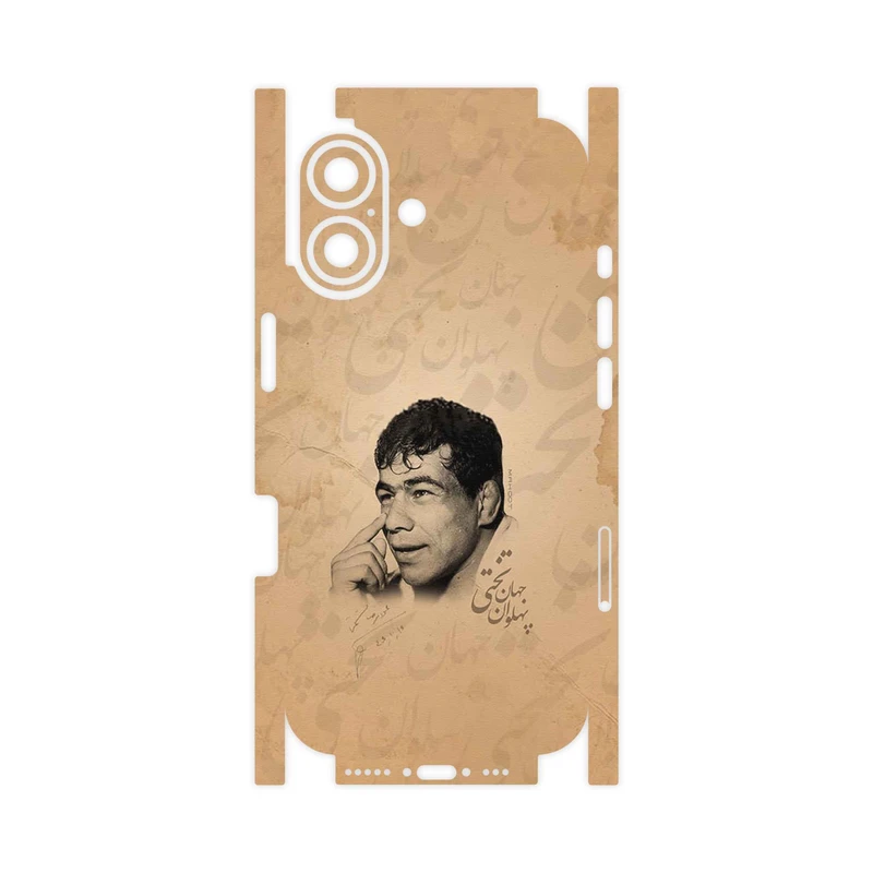 برچسب پوششی ماهوت مدل Gholamreza_Takhti-FullSkin مناسب برای گوشی موبایل اپل iPhone 17