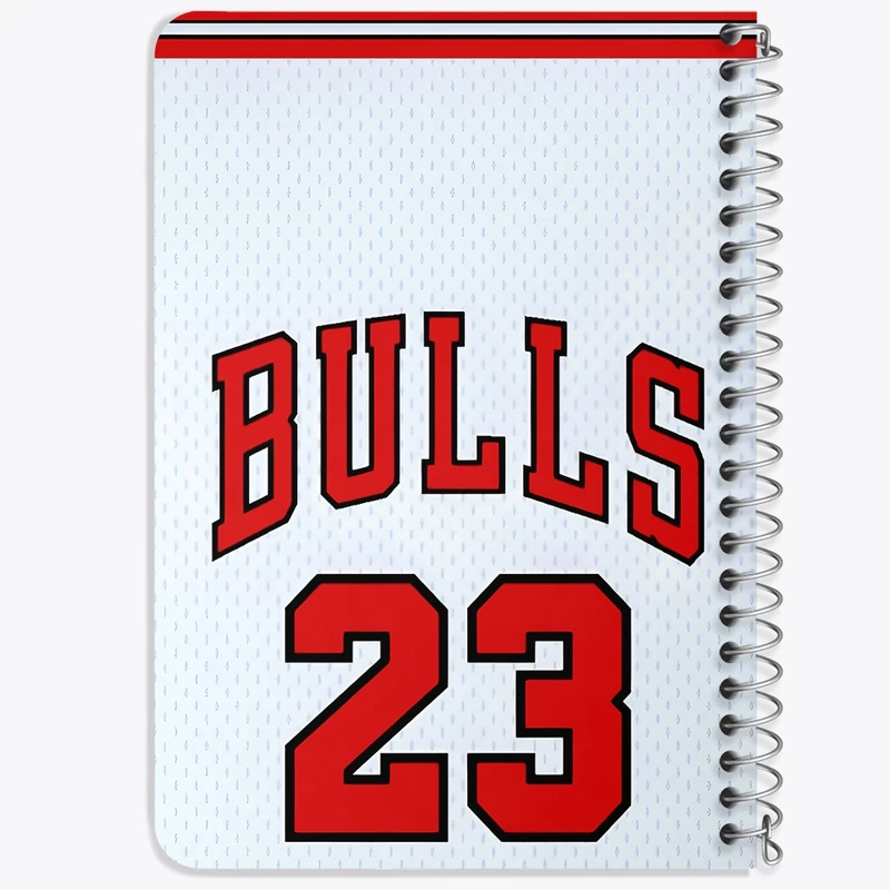 دفتر یادداشت 50 برگ خندالو طرح شیکاگو بولز (Chicago Bulls) کد F6942