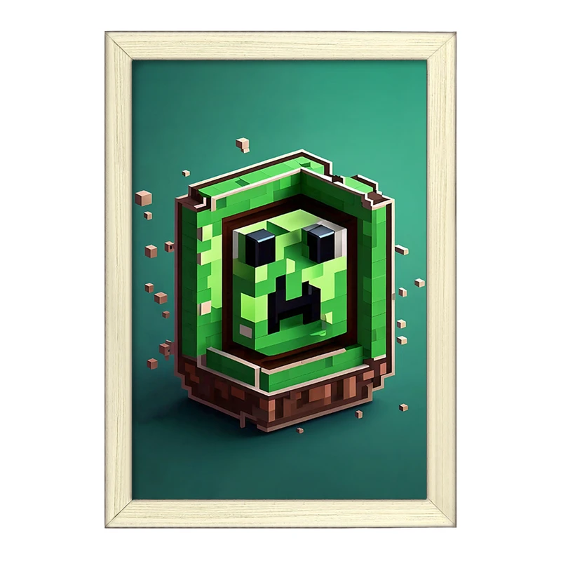 تابلو خندالو طرح ماینکرافت (Minecraft) کد F3529